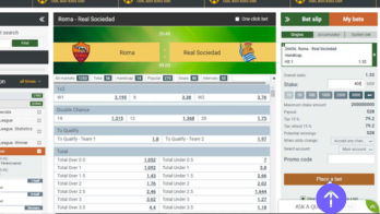 Place Your Bet. Enter your stake in the “Betslip” section and confirm it.